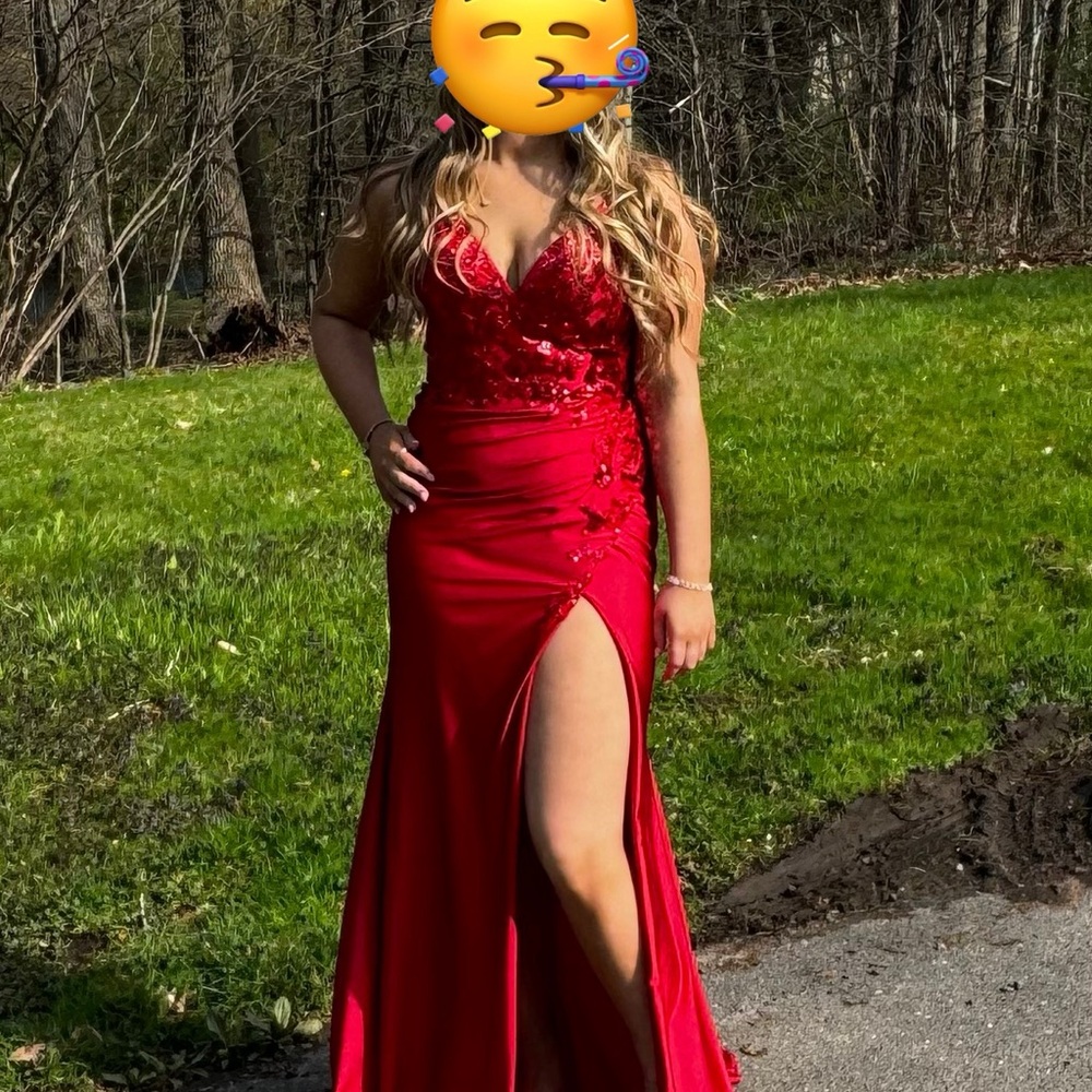 Stunning Red Prom Dress